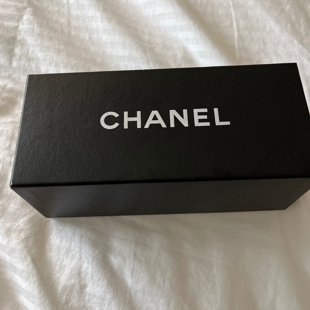 Authentic Chanel Sunglasses - vintage olive green